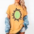 Kiwi Easy Costume Halloween Fruit Lover School Teacher Fun Women's Comfort Colors T-Shirt Mustard