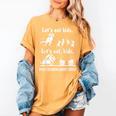 Let's Eat Kids Fun Dinosaurs Grammar Teacher Women's Comfort Colors T-Shirt Mustard Let's Eat Kids Fun Dinosaurs Grammar Teacher Women's Comfort Colors T-Shirt Mustard
