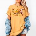 Love First Grade Happy Fall Thanksgiving Women 1st Teacher Women's Comfort Colors T-Shirt Mustard Love First Grade Happy Fall Thanksgiving Women 1st Teacher Women's Comfort Colors T-Shirt Mustard