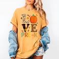 Love Pre-k Teacher Shirts Autumn Fall Pumpkin Fall Leopard Women's Comfort Colors T-Shirt Mustard Love Pre-k Teacher Shirts Autumn Fall Pumpkin Fall Leopard Women's Comfort Colors T-Shirt Mustard