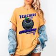 Marvel Teachers Are Super Heroes In Disguise Panther Women's Comfort Colors T-Shirt Mustard Marvel Teachers Are Super Heroes In Disguise Panther Women's Comfort Colors T-Shirt Mustard