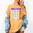 Math Teacher Halloween Costume Calculator Math Pun Women's Comfort Colors T-Shirt Mustard Math Teacher Halloween Costume Calculator Math Pun Women's Comfort Colors T-Shirt Mustard