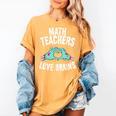 Math Teachers Love Brains Halloween Zombie Men Women T-Shirt Women's Comfort Colors T-Shirt Mustard Math Teachers Love Brains Halloween Zombie Men Women T-Shirt Women's Comfort Colors T-Shirt Mustard