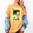 Mexican For Teachers El Maestro Women's Comfort Colors T-Shirt Mustard