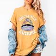 Microbiology Lab Love Culture Biology Teacher Lab Tech Women's Comfort Colors T-Shirt Mustard