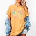 In My Music Teacher Era Retro Back To School Musician Band Men Women Women's Comfort Colors T-Shirt Mustard In My Music Teacher Era Retro Back To School Musician Band Men Women Women's Comfort Colors T-Shirt Mustard