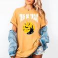 Nerdy Trig Or Treat Halloween Costume Math Teacher Women's Comfort Colors T-Shirt Mustard Nerdy Trig Or Treat Halloween Costume Math Teacher Women's Comfort Colors T-Shirt Mustard