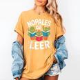 Nopales De Leer Bilingual Teacher Maestra Spanish Teacher Women's Comfort Colors T-Shirt Mustard Nopales De Leer Bilingual Teacher Maestra Spanish Teacher Women's Comfort Colors T-Shirt Mustard