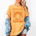 Nothing Scare Me I'm a Pre-k Teacher Matching Halloween For Men Women Women's Comfort Colors T-Shirt Mustard