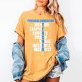 PE Physical Education Teacher For PE Teacher Women's Comfort Colors T-Shirt Mustard