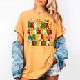 PE Teacher Christmas Holiday Women's Comfort Colors T-Shirt Mustard