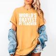 PE Teacher Women's Comfort Colors T-Shirt Mustard