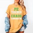 Physical Education PE Teacher School Women's Comfort Colors T-Shirt Mustard Physical Education PE Teacher School Women's Comfort Colors T-Shirt Mustard