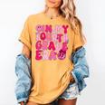 Pink Fourth Grade Era 4th Back To School Grade Teacher Women's Comfort Colors T-Shirt Mustard Pink Fourth Grade Era 4th Back To School Grade Teacher Women's Comfort Colors T-Shirt Mustard