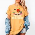 Pirate Teacher Men Women Kids Women's Comfort Colors T-Shirt Mustard