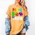 Pre K Boo Crew Halloween Costume Teachers Kids Women's Comfort Colors T-Shirt Mustard