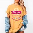 PreK Teacher Mom Shirt Preschool Teacher Mother For Women Women's Comfort Colors T-Shirt Mustard