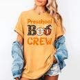 Preschool Boo Crew Halloween Teachers Students Costume Women's Comfort Colors T-Shirt Mustard