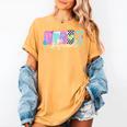 Preschool Squad Team Pre-K Crew Back To School Teacher Women's Comfort Colors T-Shirt Mustard Preschool Squad Team Pre-K Crew Back To School Teacher Women's Comfort Colors T-Shirt Mustard