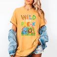 Preschool Teacher Kids Back To School Wild About Pre-K Women's Comfort Colors T-Shirt Mustard Preschool Teacher Kids Back To School Wild About Pre-K Women's Comfort Colors T-Shirt Mustard