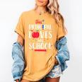 This Principal Loves Her School Teacher Appreciation Women's Comfort Colors T-Shirt Mustard