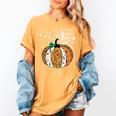 Pumpkin Music Teacher Halloween Fall Music Notes Autumn Women's Comfort Colors T-Shirt Mustard Pumpkin Music Teacher Halloween Fall Music Notes Autumn Women's Comfort Colors T-Shirt Mustard