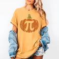 Pumpkin Pi Math Teacher Halloween Thanksgiving Day Costume Men Women Kids Women's Comfort Colors T-Shirt Mustard Pumpkin Pi Math Teacher Halloween Thanksgiving Day Costume Men Women Kids Women's Comfort Colors T-Shirt Mustard
