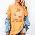 Punctuation Saves Lives I English Grammar Teacher Women's Comfort Colors T-Shirt Mustard