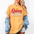 Queen Of The Classroom Teacher Women's Comfort Colors T-Shirt Mustard Queen Of The Classroom Teacher Women's Comfort Colors T-Shirt Mustard