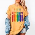 Rainbow Roygbiv Kids Artist Costume Art Teacher Women's Comfort Colors T-Shirt Mustard Rainbow Roygbiv Kids Artist Costume Art Teacher Women's Comfort Colors T-Shirt Mustard