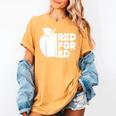 Red For Ed Teacher Support Public Education For Men Women Kids Women's Comfort Colors T-Shirt Mustard Red For Ed Teacher Support Public Education For Men Women Kids Women's Comfort Colors T-Shirt Mustard