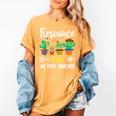 Resource Team Cactus Crew Resource Teacher Squad Women's Comfort Colors T-Shirt Mustard