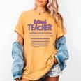 Retiring Teacher Tshirt For Retired Teachers For Men Women Women's Comfort Colors T-Shirt Mustard