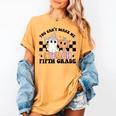Retro You Can't Scare Me I Teach 5th Grade Teacher Halloween Women's Comfort Colors T-Shirt Mustard Retro You Can't Scare Me I Teach 5th Grade Teacher Halloween Women's Comfort Colors T-Shirt Mustard