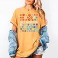 Retro Wildflower Early Intervention Teacher Interventionist Women's Comfort Colors T-Shirt Mustard Retro Wildflower Early Intervention Teacher Interventionist Women's Comfort Colors T-Shirt Mustard