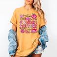 Rock The Test Testing Day Don't Stress Do Your Best Teacher For Men Women Girls Kids Women's Comfort Colors T-Shirt Mustard