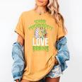 School Psychologists Love Brains Halloween Teacher Counselor Women's Comfort Colors T-Shirt Mustard School Psychologists Love Brains Halloween Teacher Counselor Women's Comfort Colors T-Shirt Mustard