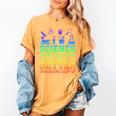 Science Teacher Because Figuring Things Out Is Better Than Women's Comfort Colors T-Shirt Mustard Science Teacher Because Figuring Things Out Is Better Than Women's Comfort Colors T-Shirt Mustard