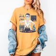 Science Teacher Halloween Skeleton Scientist Chemistry Women's Comfort Colors T-Shirt Mustard Science Teacher Halloween Skeleton Scientist Chemistry Women's Comfort Colors T-Shirt Mustard