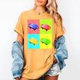 Scooter Physical Education PE Gym Teacher Women's Comfort Colors T-Shirt Mustard