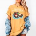Sea Otter Book Reading Shirt For Bookworm Teachers Women's Comfort Colors T-Shirt Mustard Sea Otter Book Reading Shirt For Bookworm Teachers Women's Comfort Colors T-Shirt Mustard