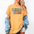 Second Grade Dream Team Back To School 2nd Grade Teacher Women's Comfort Colors T-Shirt Mustard Second Grade Dream Team Back To School 2nd Grade Teacher Women's Comfort Colors T-Shirt Mustard