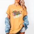 Second Grade Teacher Leopard Pencil 2nd Grade Women Teacher Women's Comfort Colors T-Shirt Mustard Second Grade Teacher Leopard Pencil 2nd Grade Women Teacher Women's Comfort Colors T-Shirt Mustard