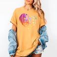 Sign Language Heart ASL For Deaf Teacher Women's Comfort Colors T-Shirt Mustard Sign Language Heart ASL For Deaf Teacher Women's Comfort Colors T-Shirt Mustard