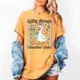 Silly Goose Teacher Club Silly Goose For Teacher Women's Comfort Colors T-Shirt Mustard Silly Goose Teacher Club Silly Goose For Teacher Women's Comfort Colors T-Shirt Mustard