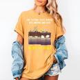 Sorry My Fault Earthquake Tectonic Plate Science Teacher Pun Women's Comfort Colors T-Shirt Mustard Sorry My Fault Earthquake Tectonic Plate Science Teacher Pun Women's Comfort Colors T-Shirt Mustard