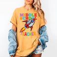 Space Middle School Teacher Back To School Men Women Kids Women's Comfort Colors T-Shirt Mustard Space Middle School Teacher Back To School Men Women Kids Women's Comfort Colors T-Shirt Mustard