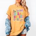I Speak Toddler Back To School Teacher Women's Comfort Colors T-Shirt Mustard