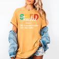 Special Education For Men Women SPED Teacher Women's Comfort Colors T-Shirt Mustard Special Education For Men Women SPED Teacher Women's Comfort Colors T-Shirt Mustard
