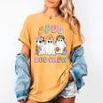 SPED Boo Crew Halloween Floral Ghost Special Ed SPED Teacher For Men Women Kids Women's Comfort Colors T-Shirt Mustard